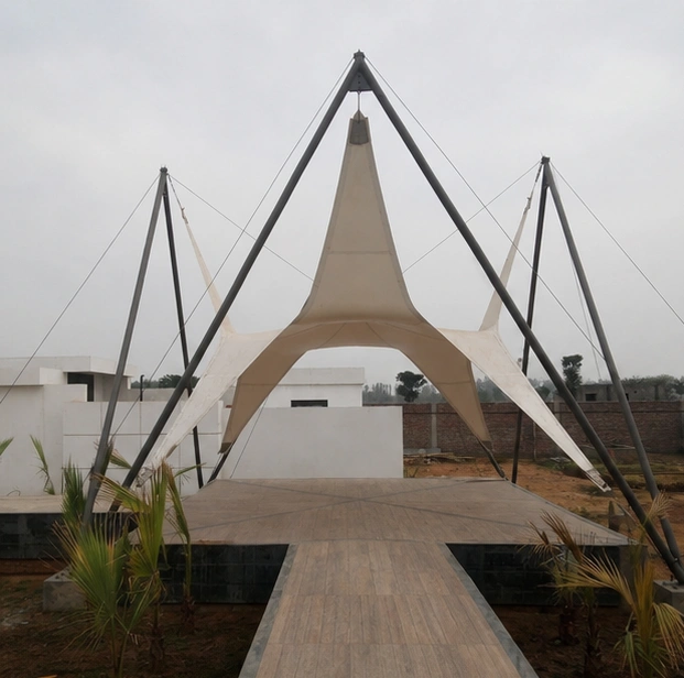 Salwan, Ludhiana tensile structure, Ekra Decor &mdash; photograph 2